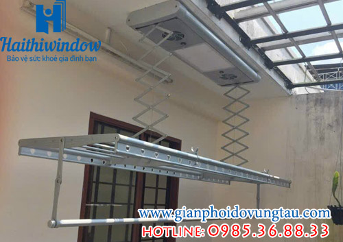 Giàn phơi điều khiển bằng remote